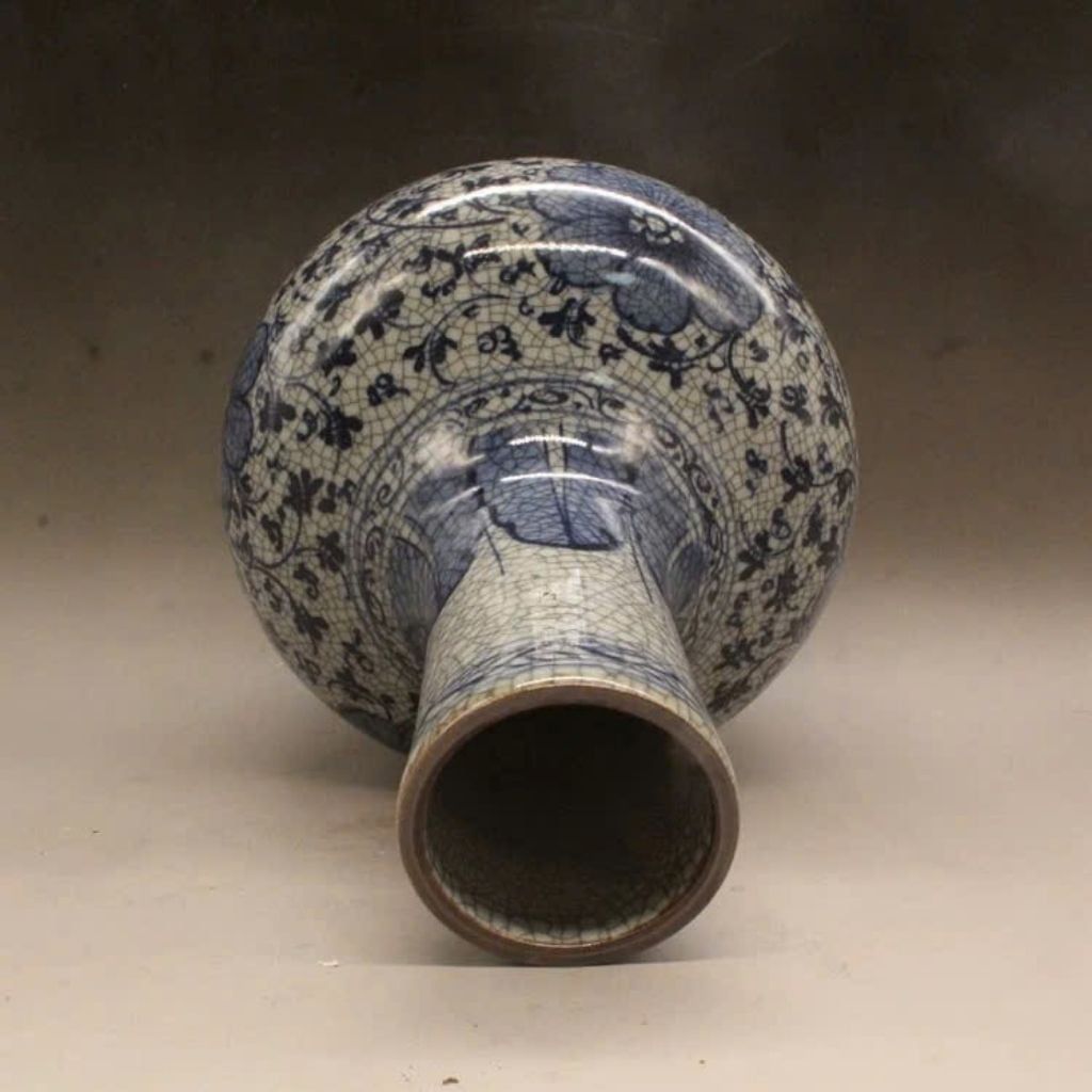  Bình Gốm Men Rạn Phú Quý Decor Cổ Điển BKCECN-9867 