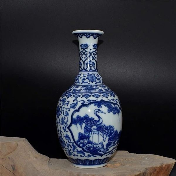  Bình Sứ Tứ Phương Chim Công Phú Quý BKCECN-9874 