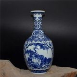  Bình Sứ Tứ Phương Chim Công Phú Quý BKCECN-9874 