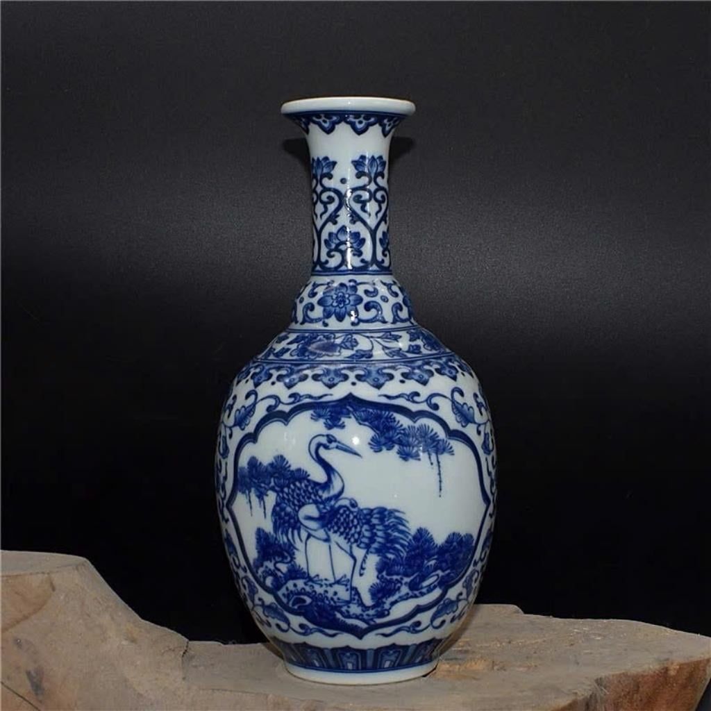  Bình Sứ Tứ Phương Chim Công Phú Quý BKCECN-9874 