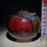  Bình Gốm Men Hỏa Biến Sưu Tầm Độc Bản BKCECN-9876 