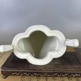  Lư hương sứ trắng ba chân cổ sưu tầm BKCECN-9896 