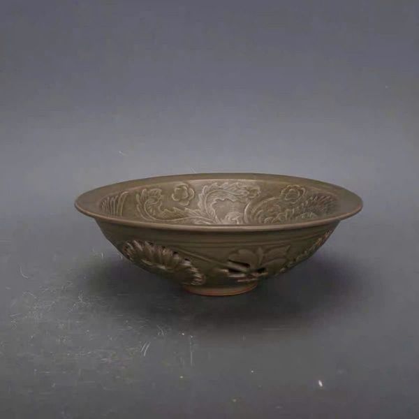  Bát gốm cổ rồng phượng sưu tầm BKCECN-9898 