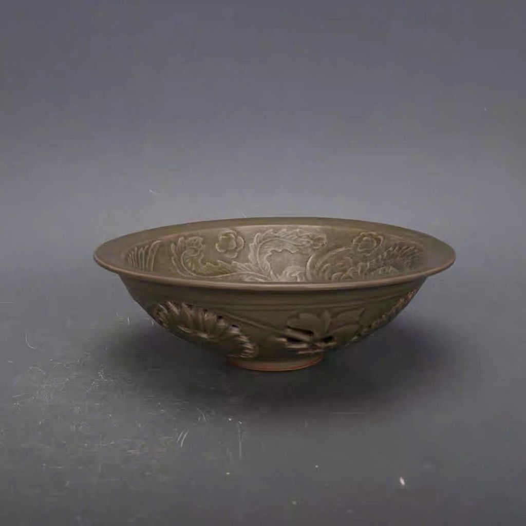  Bát gốm cổ rồng phượng sưu tầm BKCECN-9898 