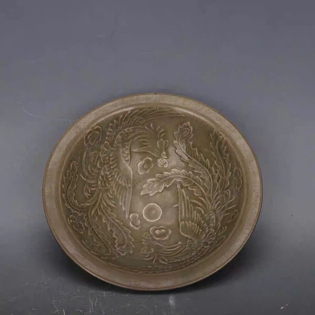  Bát gốm cổ rồng phượng sưu tầm BKCECN-9898 