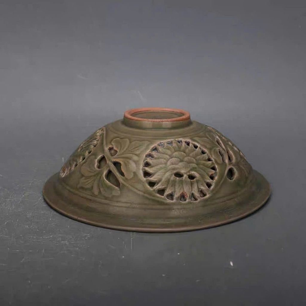  Bát gốm cổ rồng phượng sưu tầm BKCECN-9898 