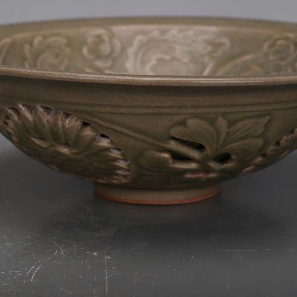  Bát gốm cổ rồng phượng sưu tầm BKCECN-9898 