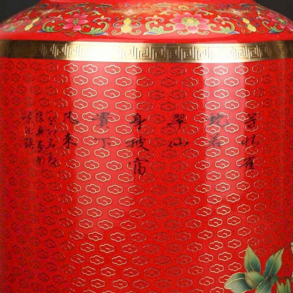  Bổng chùy bình Khổng Tước men rạn sưu tầm BKCECN-9902 