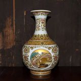  Bình gốm Thanh Minh Thượng Hà Đồ sưu tầm BKCECN-9925 