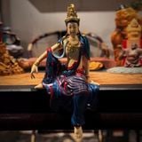  Tượng Phật Quan Âm Tự Tại Trang Trí Phòng BKCECN-9963 