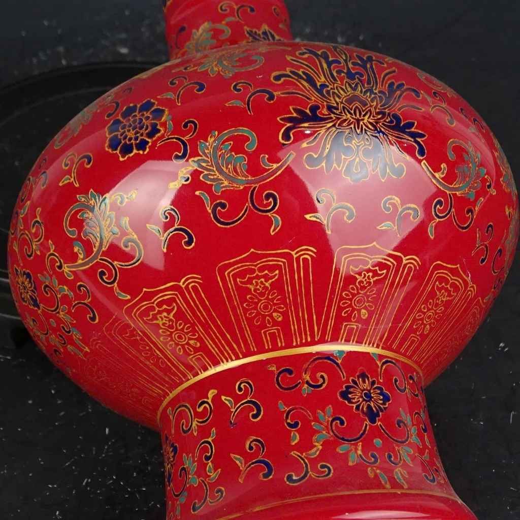  Bình gốm Phú Quý Hồng Kim Sưu Tầm BKCECN-9973 