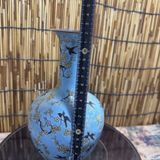  Bình Hoa Chim Sưu Tầm Men Xanh Lành Nguyên BKCECN-9974 