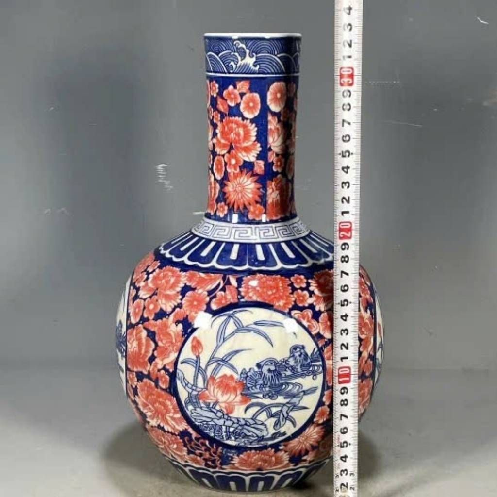  Bình Tỏi Liên Hoa Gốm Sứ Sưu Tầm Cao Cấp BKCECN-9993 