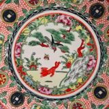  Đĩa Gốm Sứ Tùng Thụ Hồ Điểu Sưu Tầm Đẹp BKCECN-9995 