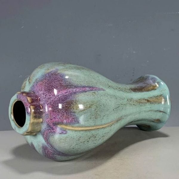  Bình Gốm Men Hỏa Biến Sưu Tầm Lành Tít BKCECN-9998 