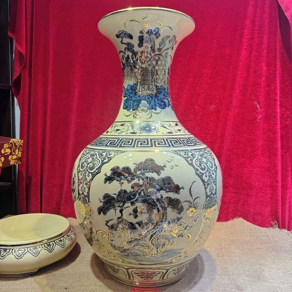  Bình Gốm Chu Đậu In Hình Thủ Tướng Phạm Minh Chính BKCEVN-9336 