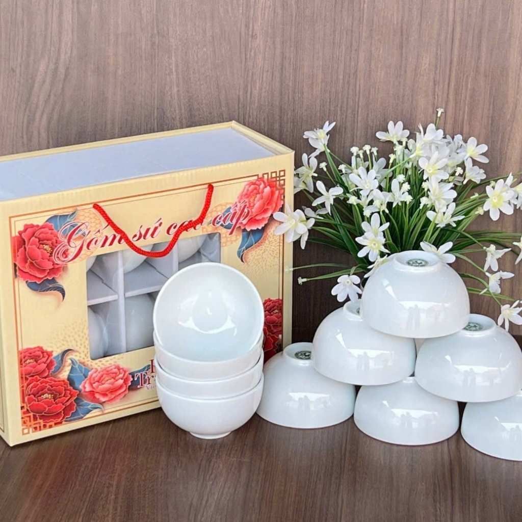  Quà tặng bộ bát ăn cơm in logo kèm hộp BKCEVN-9340 
