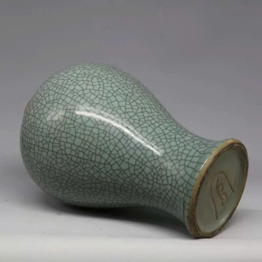  Bình gốm men rạn màu lam BKCECN-9341 