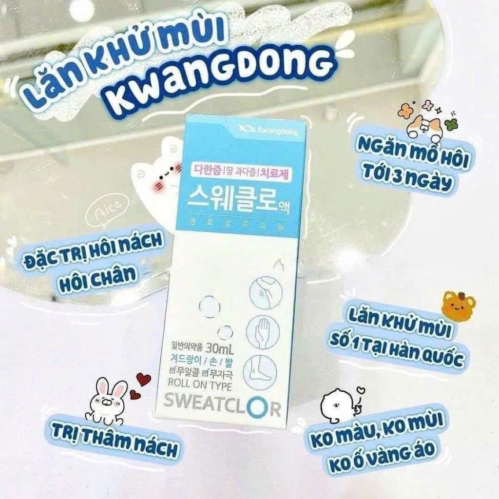  Lăn Nách Kwangdong Trị Mùi & Trị Thâm BKCOKR-9028 