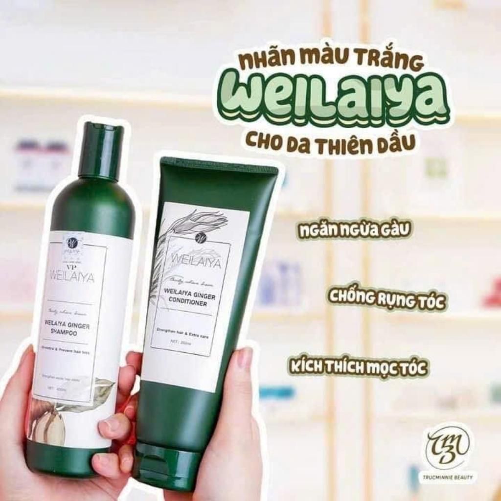  Dầu gội xả gừng Weilaiya BKCOKR-9038 