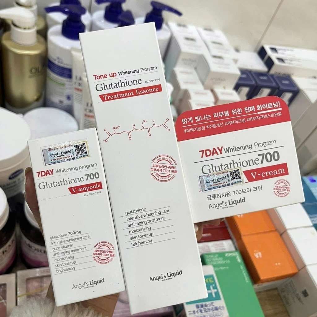  Combo Dưỡng Trắng Da 7 Days Whitening Program Glutathione 700 BKCOKR-9042 