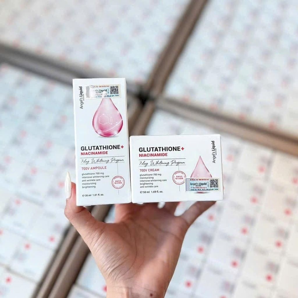  Combo Dưỡng Trắng Da 7 Days Whitening Program Glutathione 700 BKCOKR-9042 