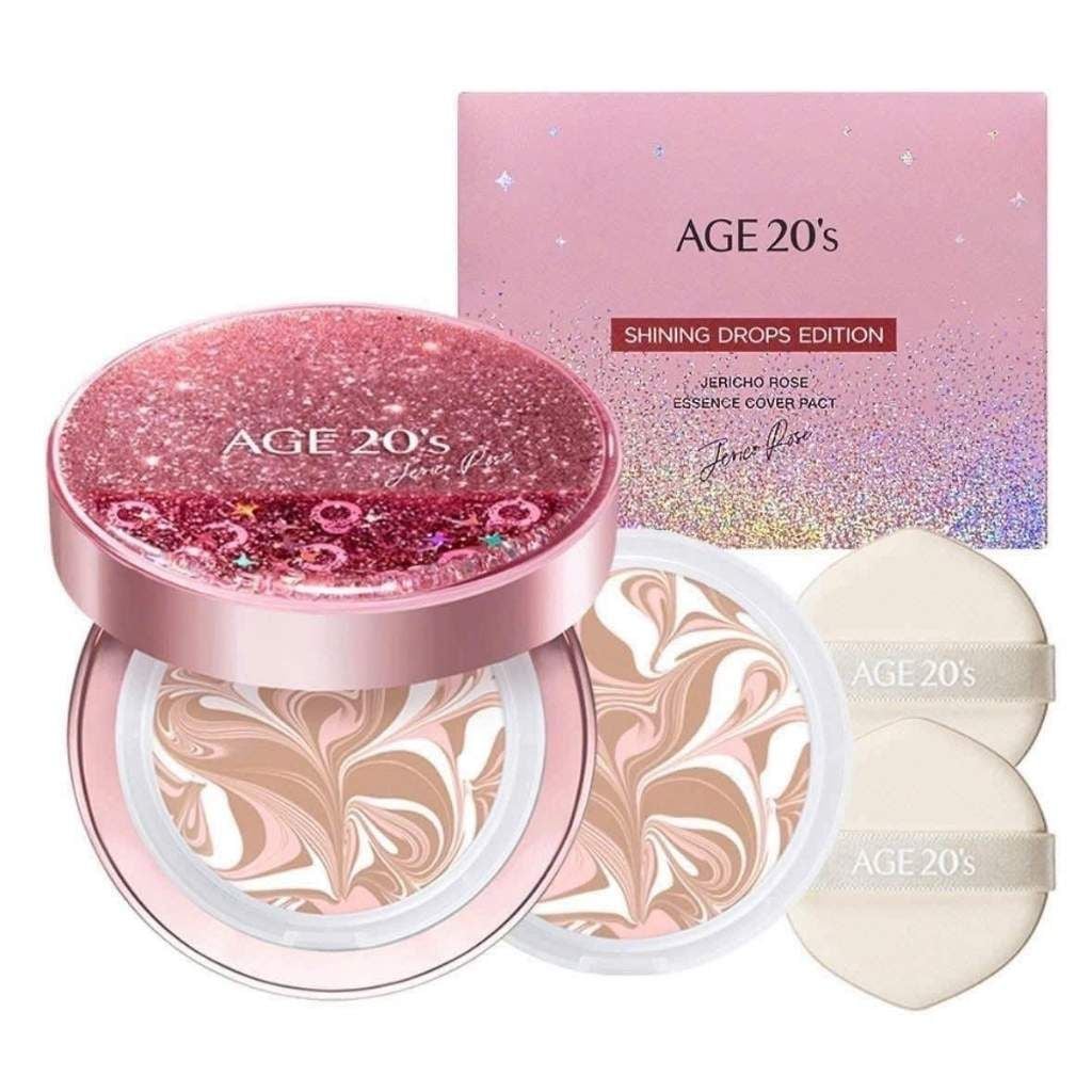  Phấn Tươi AGE 20’s Essence Cover Pact Shining Drops Edition BKCOKR-9046 