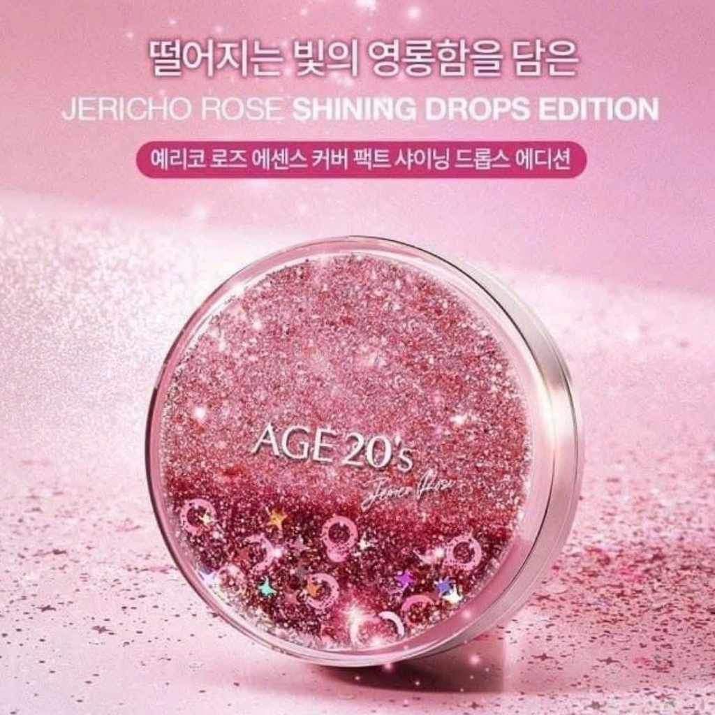  Phấn Tươi AGE 20’s Essence Cover Pact Shining Drops Edition BKCOKR-9046 