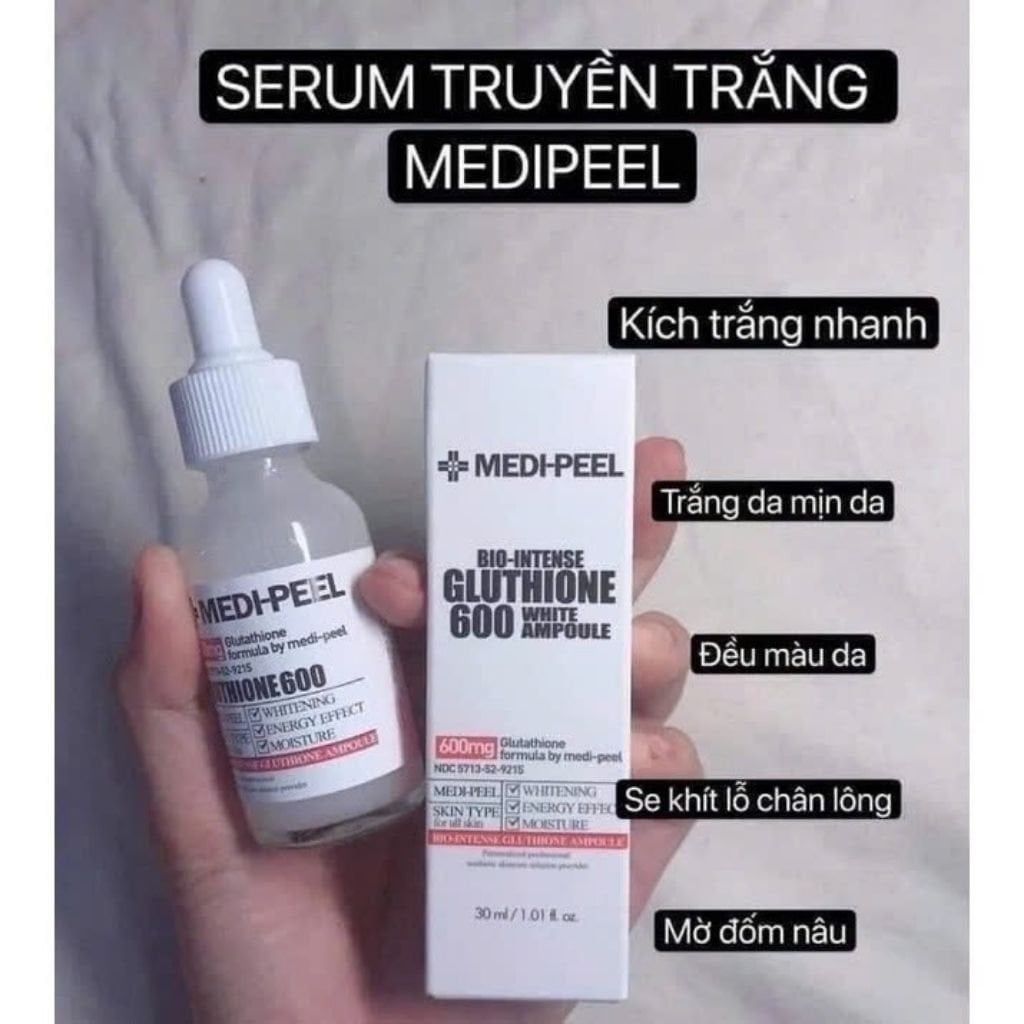  Tinh Chất Dưỡng Trắng Medi Peel Glutathione 600 White Ampoule BKCOKR-9052 
