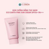  Kem chống nắng The Saem Eco Earth Power Pink SPF50 BKCOKR-9053 