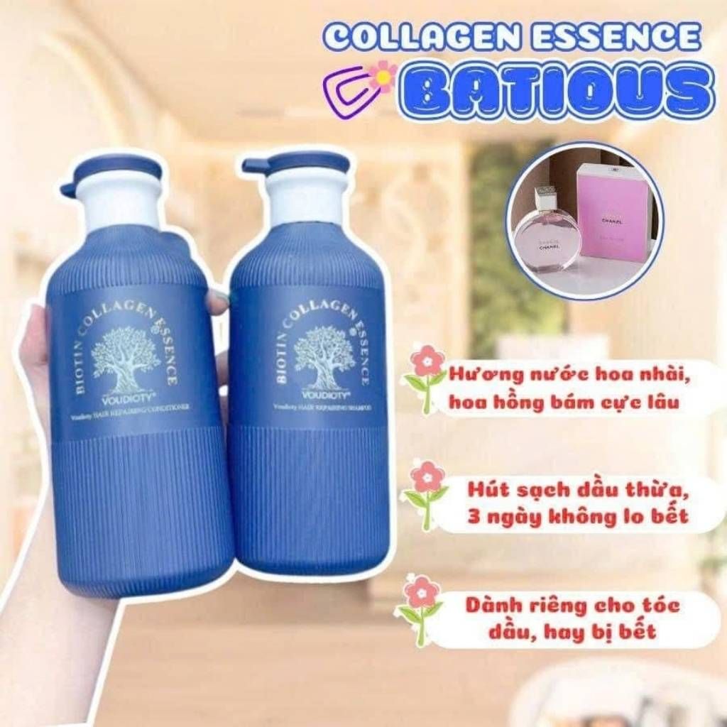  Cặp Dầu Gội Xả Biotin giúp giảm gãy rụng tóc BKCOKR-9062 