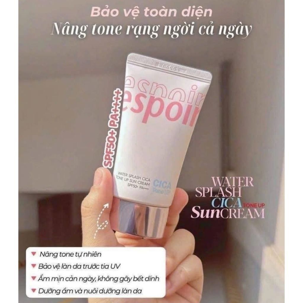  Kem Chống Nắng Espoir Hồng BKCOKR-9070 