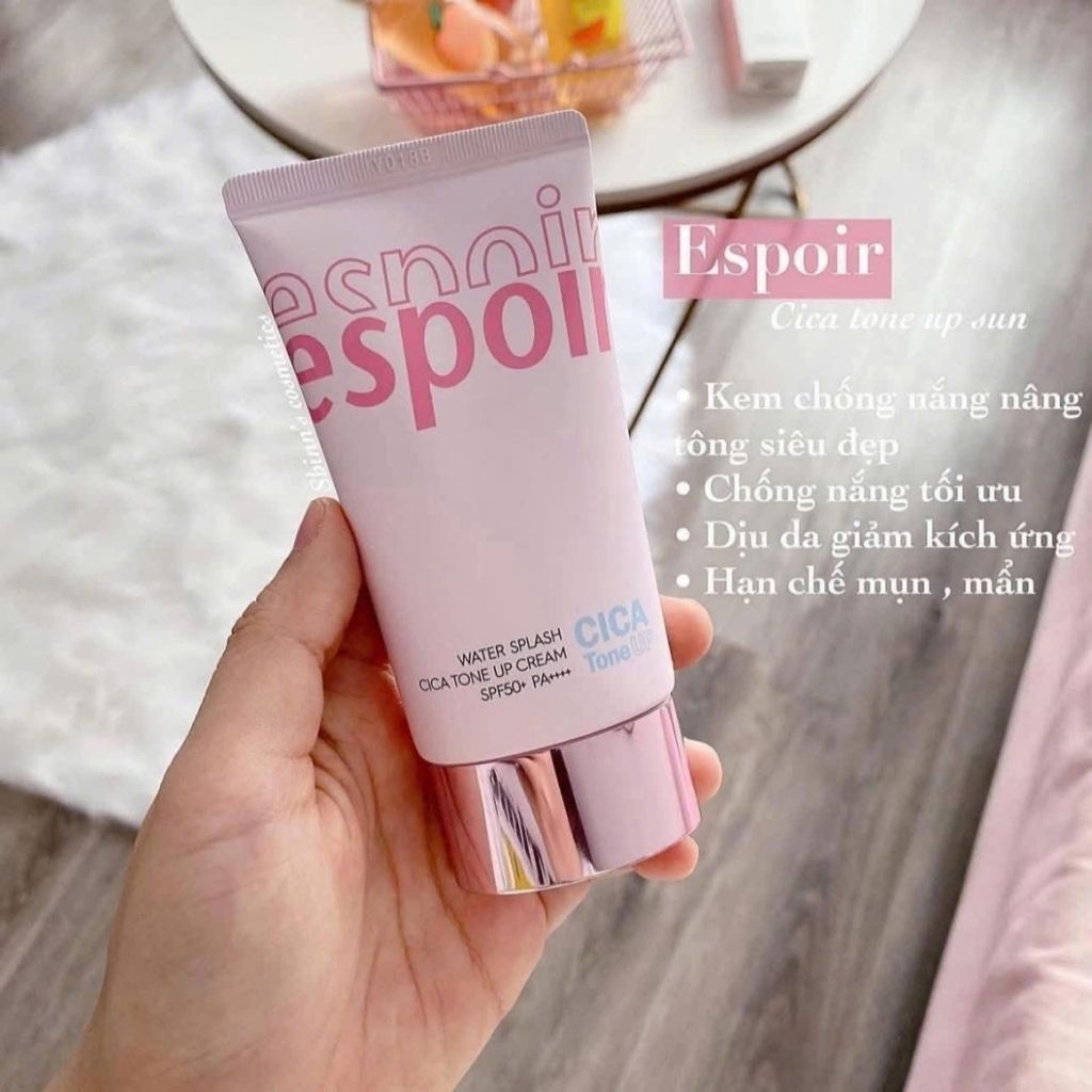  Kem Chống Nắng Espoir Hồng BKCOKR-9070 