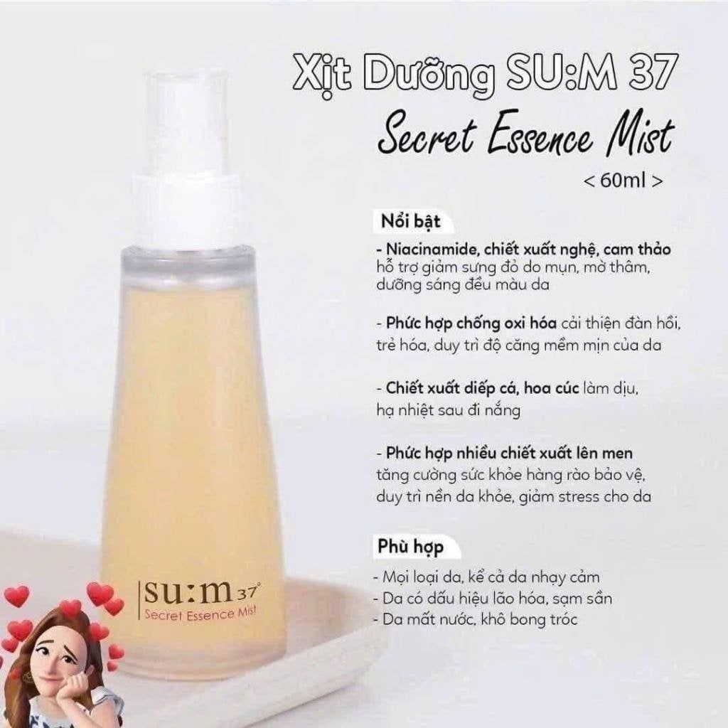  Xịt Khoáng SUM Nước Thần Phiên Bản Mới BKCOKR-9071 