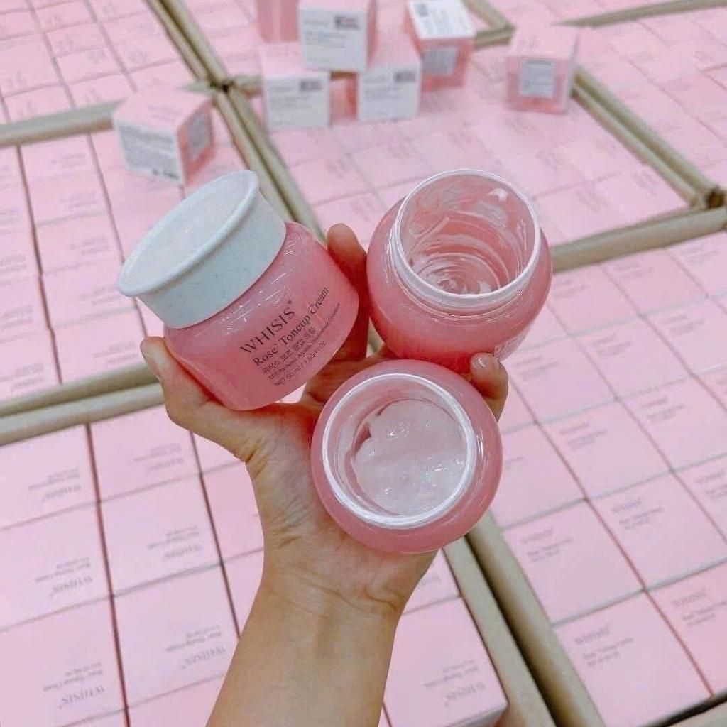  Kem Dưỡng trắng da Whisis Rose Tone BKCOKR-9090 