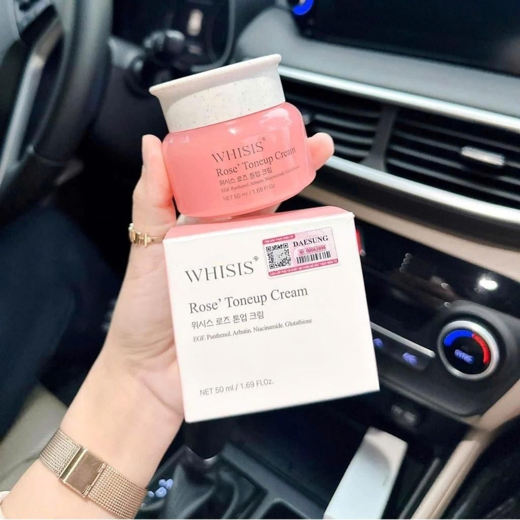  Kem Dưỡng trắng da Whisis Rose Tone BKCOKR-9090 