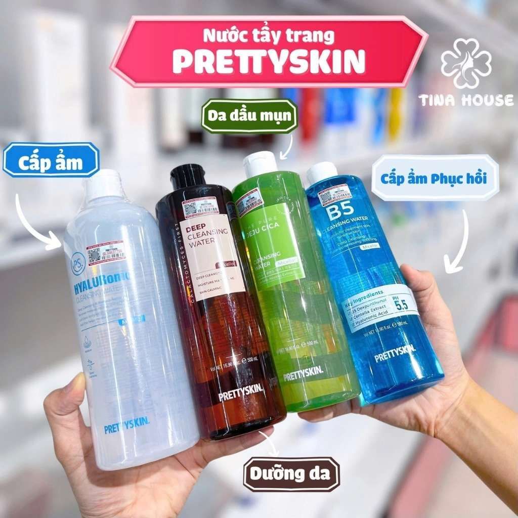  Nước Tẩy Trang Prettyskin BKCOKR-9100 