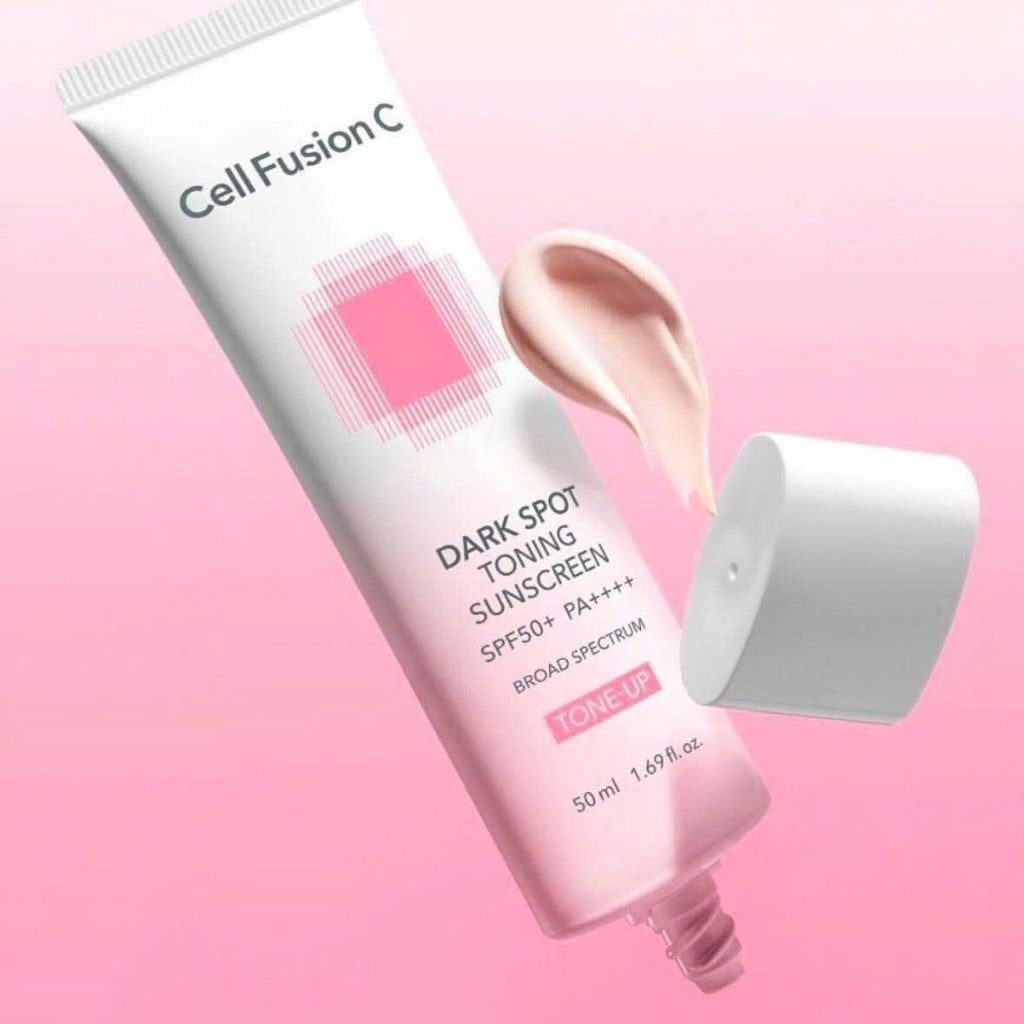  Kem Chống Nắng Cell Fusion C Hồng Phiên Bản Mới BKCOKR-9104 