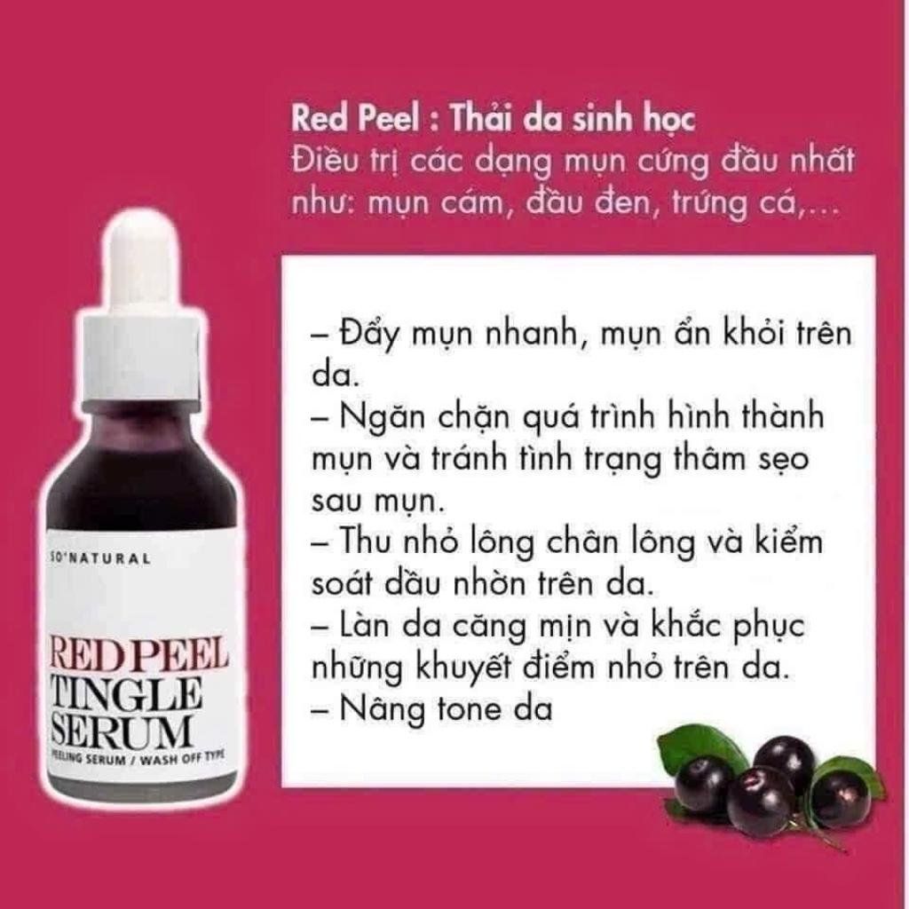  Serum Red Peel Tingle So dưỡng da mềm min BKCOKR-9106 