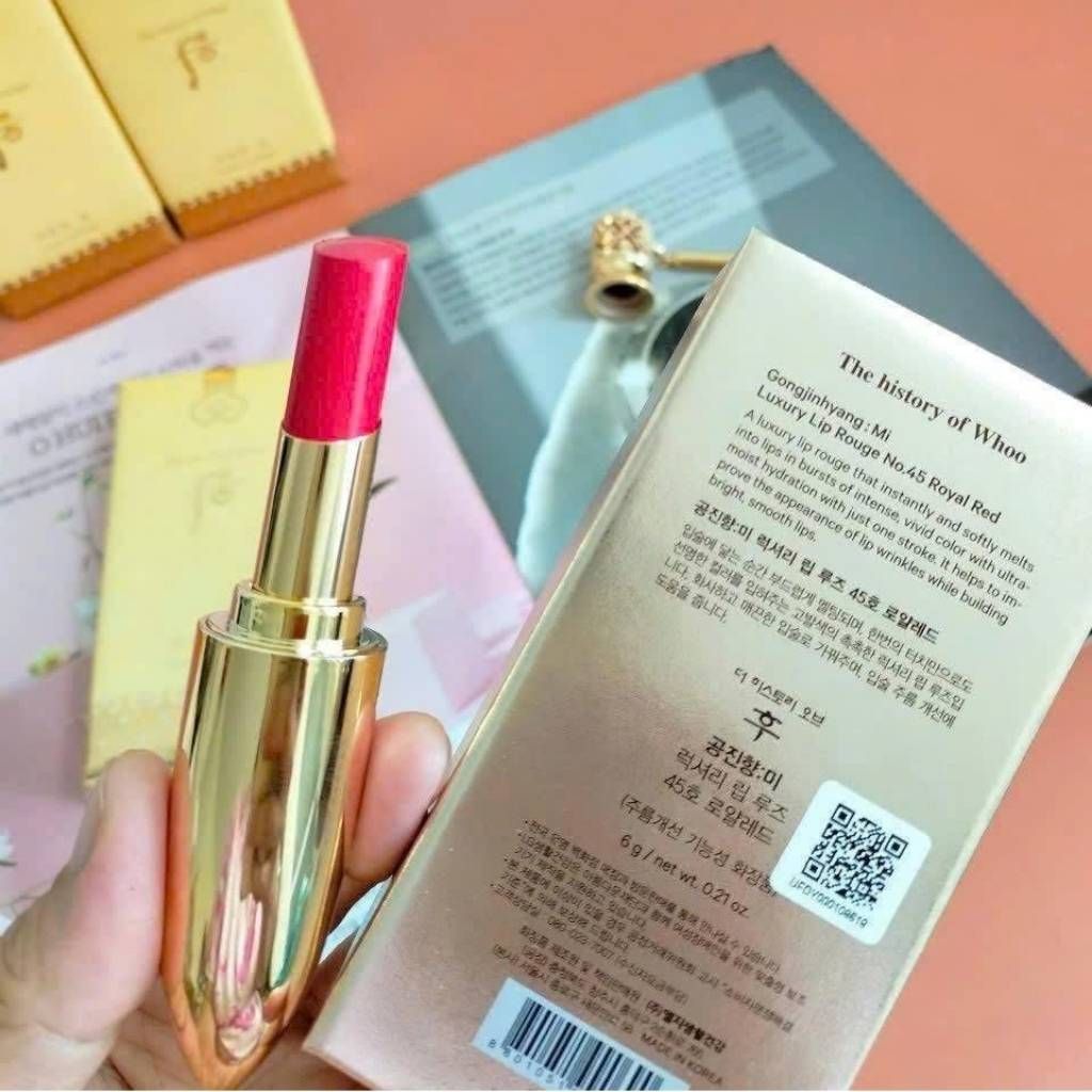  Son môi Hoàng Cung Whoo Luxury Lip Rouge BKCOKR-9112 