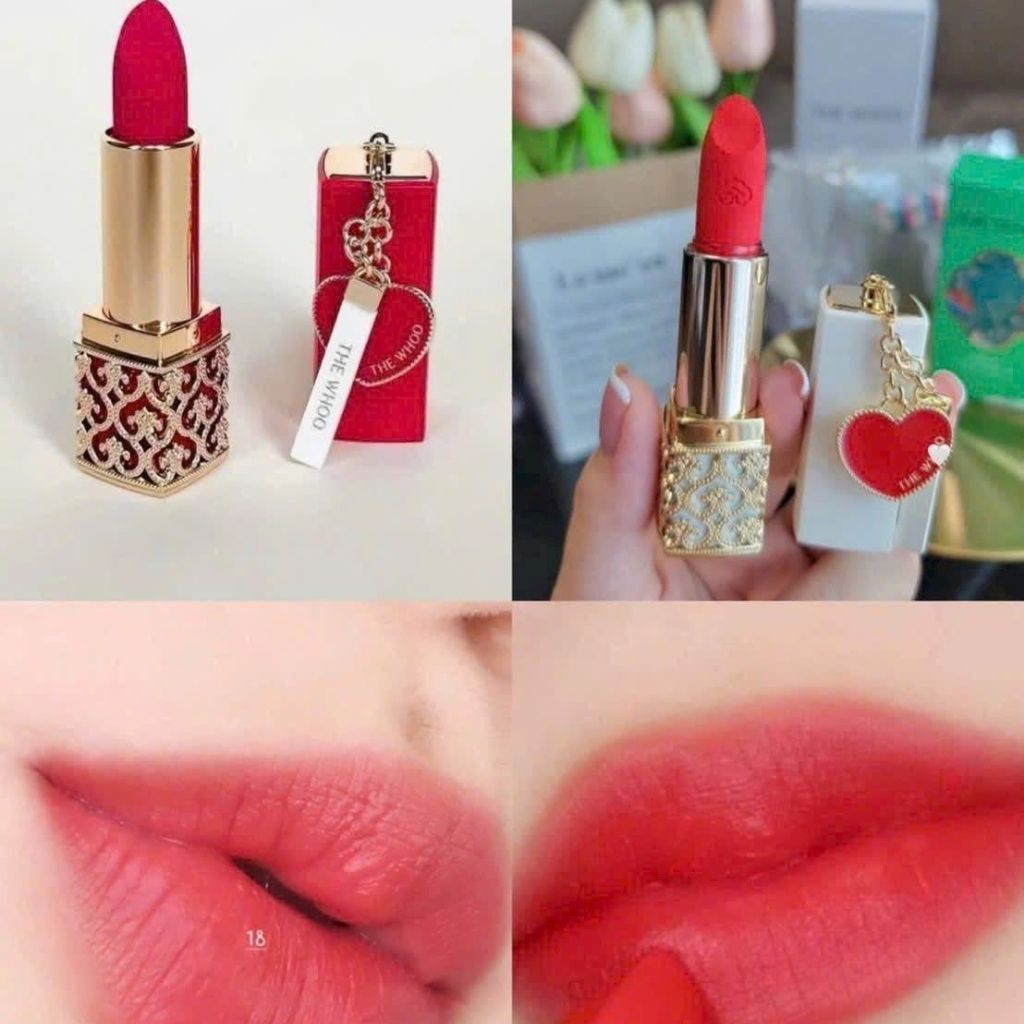  Son Nhung Lì Whoo Phiên Bản Giáng Sinh Sang Chảnh BKCOKR-9115 