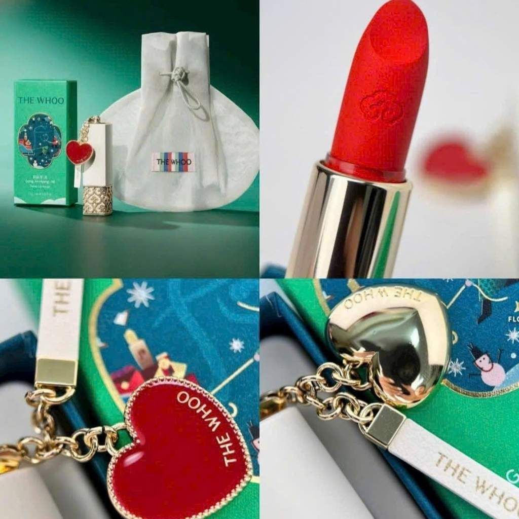  Son Nhung Lì Whoo Phiên Bản Giáng Sinh Sang Chảnh BKCOKR-9115 