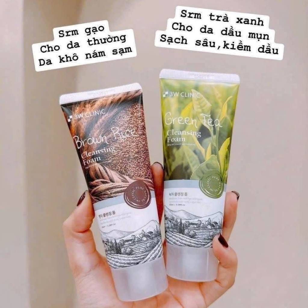  Sữa rửa mặt 3W CLINIC Hàn Quốc BKCOKR-9119 