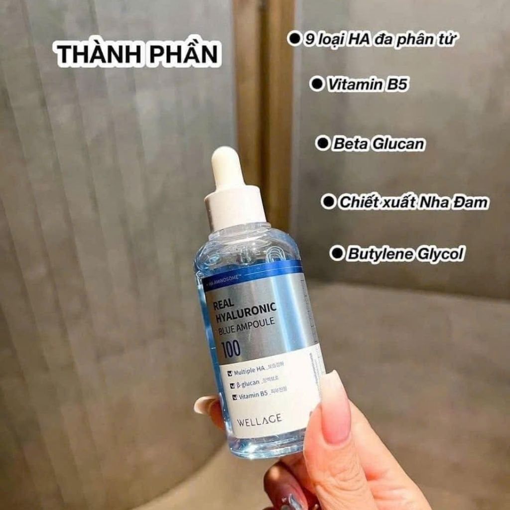  Serum dương ẩm Wellage Real Hyaluronic Blue BKCOKR-9121 