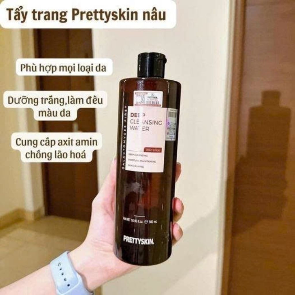  Nước Tẩy Trang PrettySkin Nâu 2in1 BKCOKR-9122 