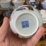  Ấm Trà Vẽ Đào Tiên Men Ngọc Bích BKCECN-9497 