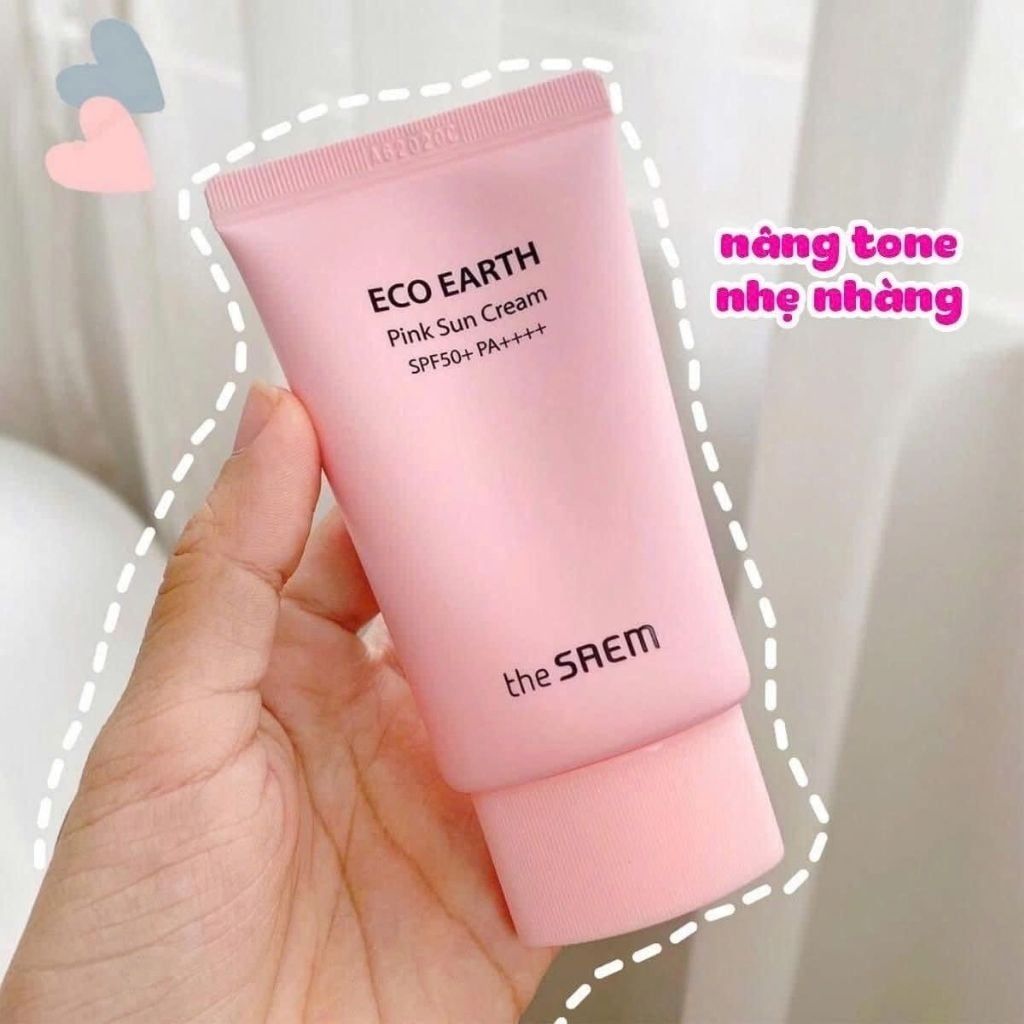  Kem Chống Nắng The Saem Eco Earth Power Pink BKCOKR-9156 