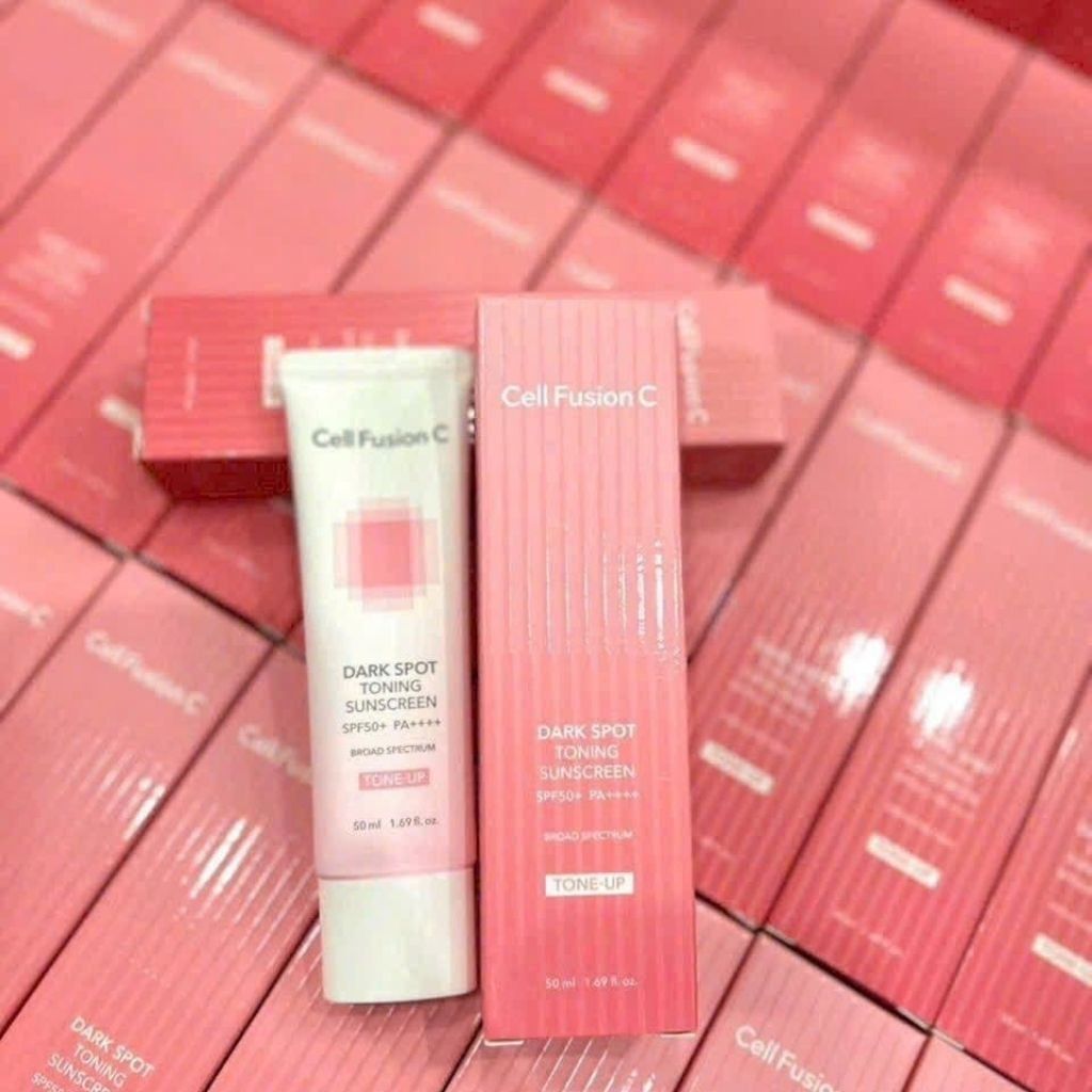  Kem Chống Nắng Nâng Tông Cấp Ẩm Cell Fusion C Aqua Tone Up Sunscreen 100 SPF50+ PA++++ BKCOKR-9167 