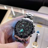  Đồng Hồ Cơ Kiểu Daytona Dây Thép BKFACN-9367 