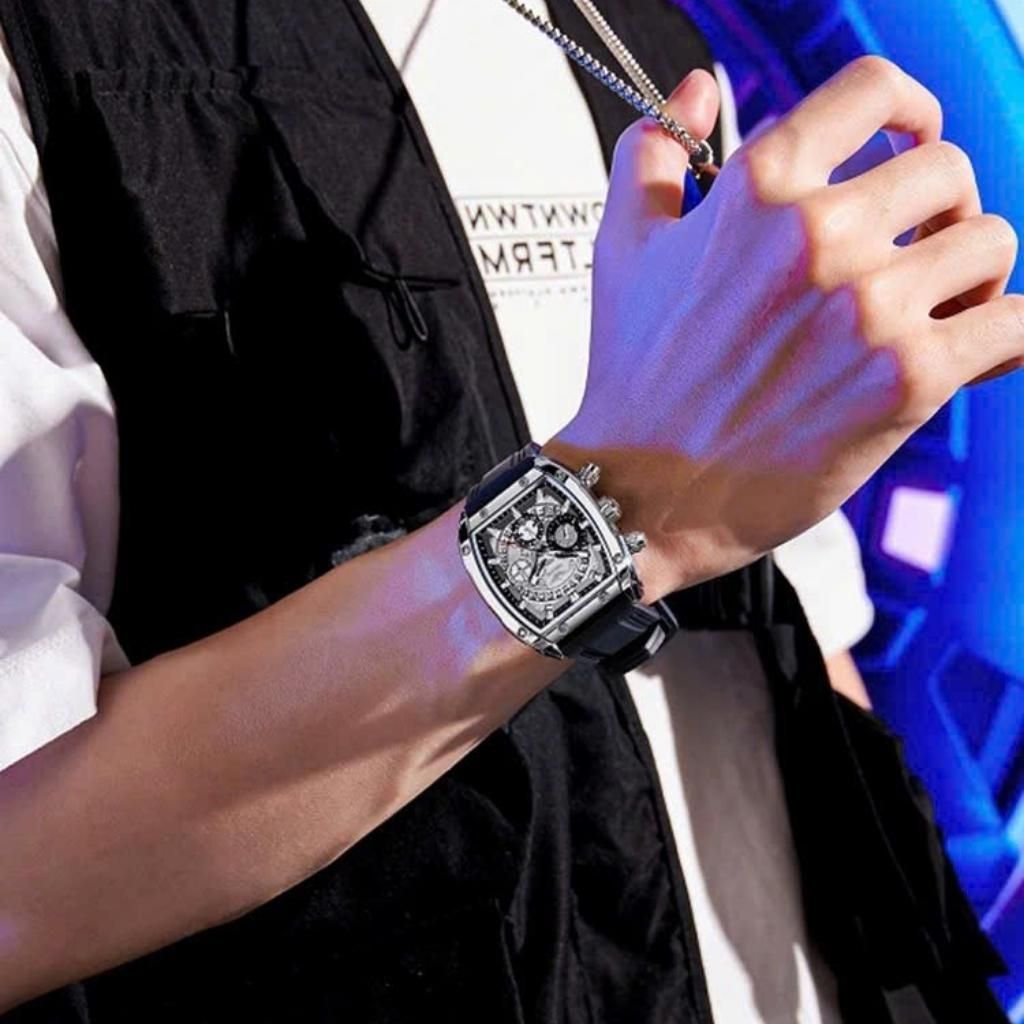  Đồng Hồ Nam Thời Trang Cao Cấp BKFACN-9370 